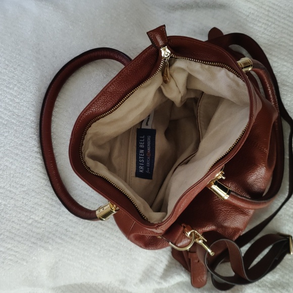 Handbag-Kristen Bell for Erica Anenberg, Brown, large - Picture 5 of 10